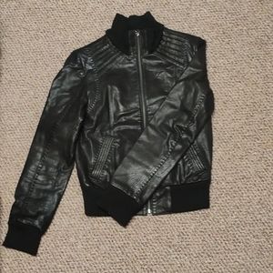 Leather jacket
